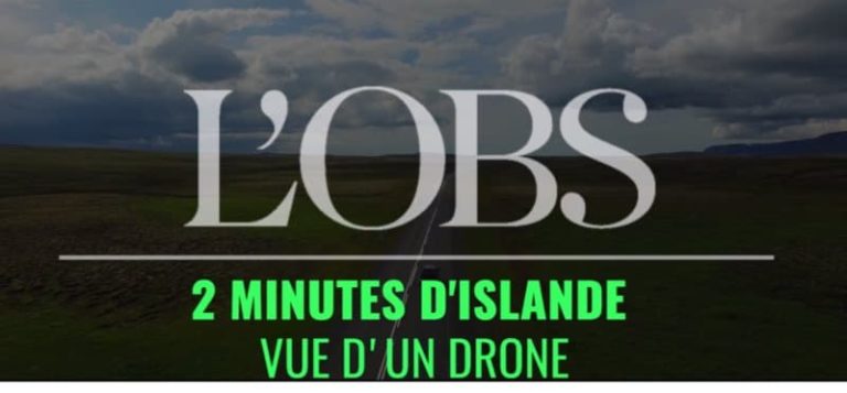 L’Islande vue d’un drone en 2 minutes par l’Obs