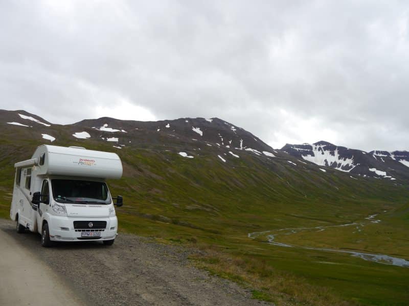 Camping car en Islande