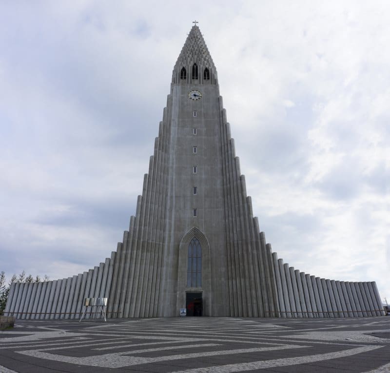 Hallgrímskirkja à Reykjavik en Islande