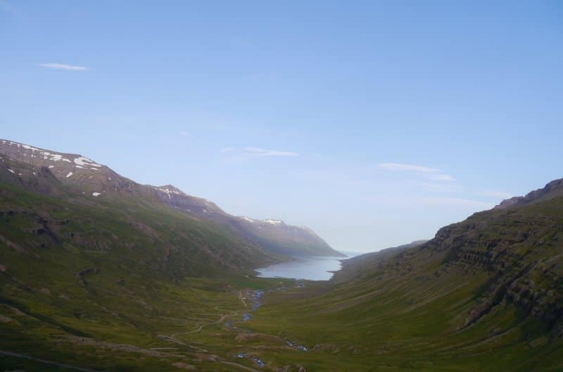 Fjord Islande Mjoifjordur