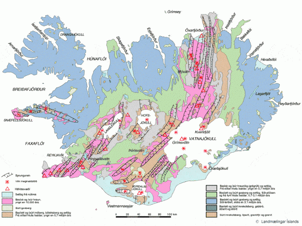 Nature des roches Islande