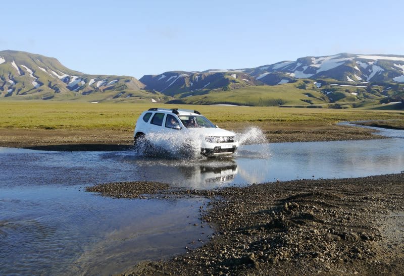 Véhicule en Islande