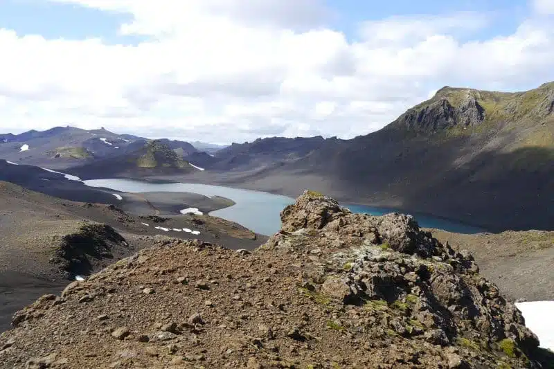 Lac bleu du Langisjor