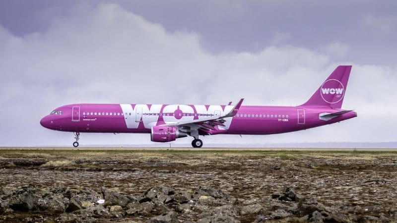 Wow air en Islande