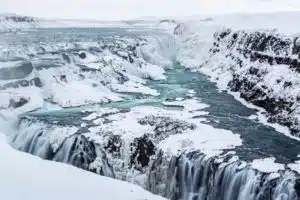 Gullfoss en hiver