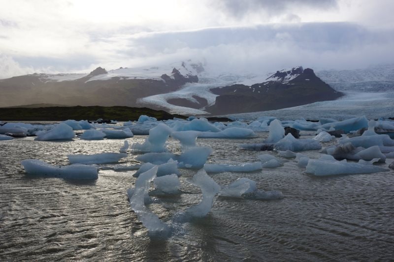 Lac Breidarlon Islande 