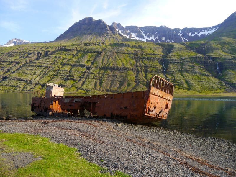 épave Mjoifjordur