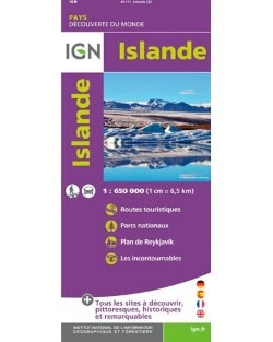 Carte Islande IGN