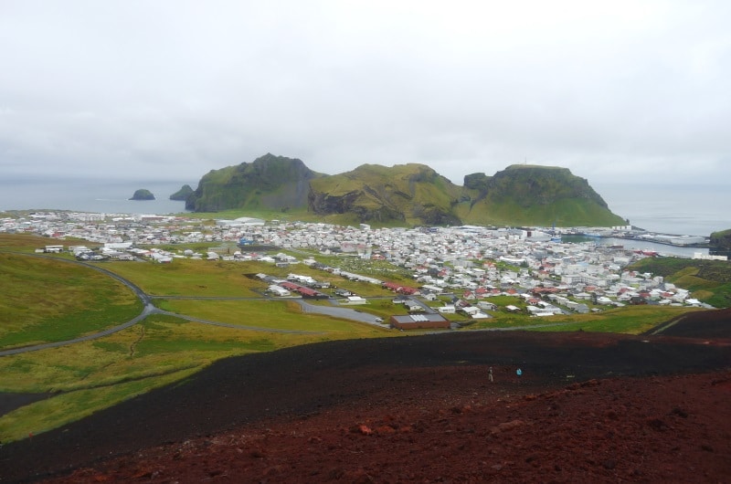 Heimaey et la ville