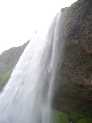 Seljalandsfoss vue du bas