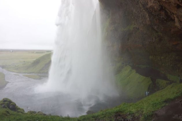 Seljalandsfoss vue du côté
