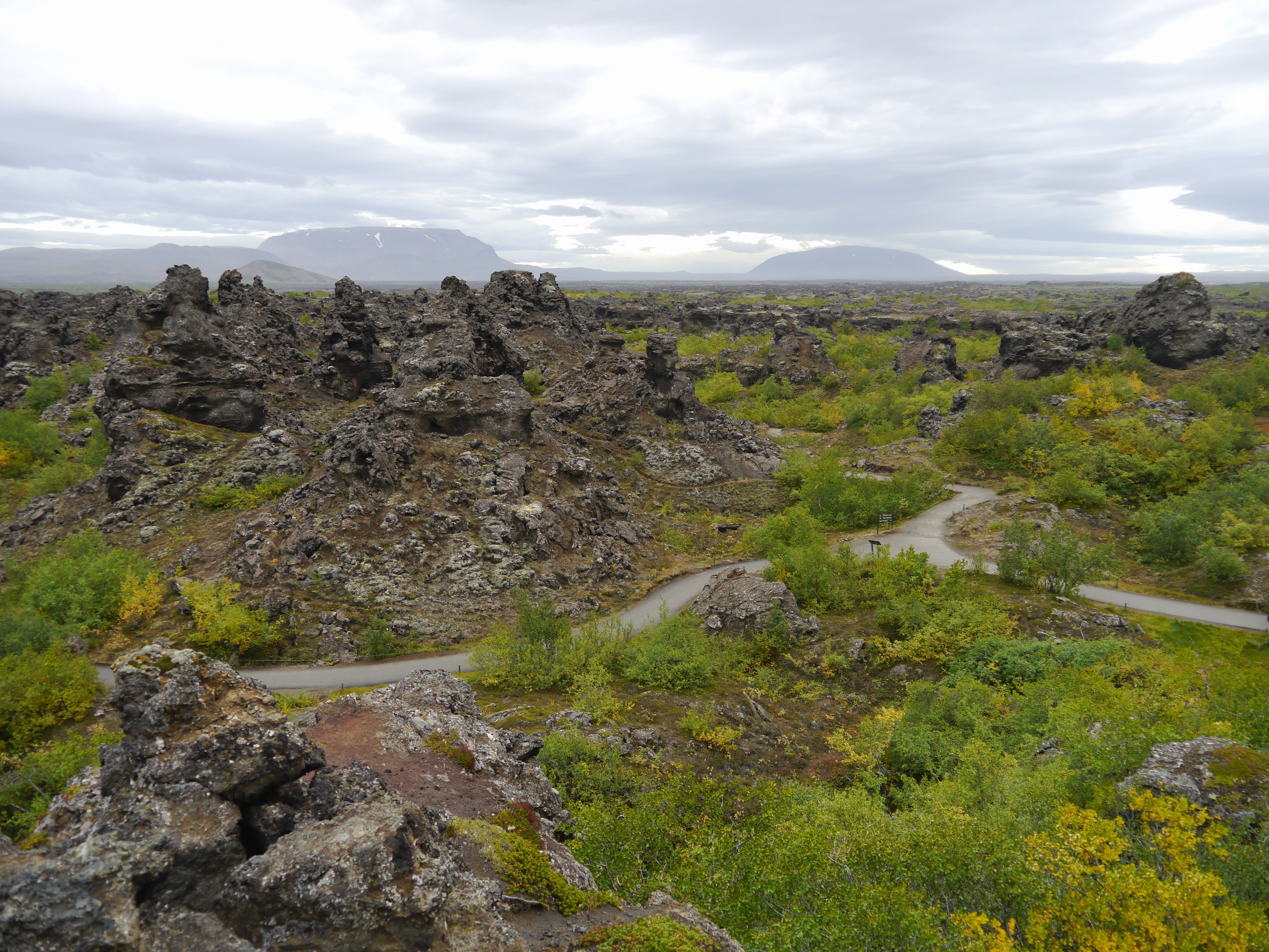 Dimmuborgir près de Myvatn