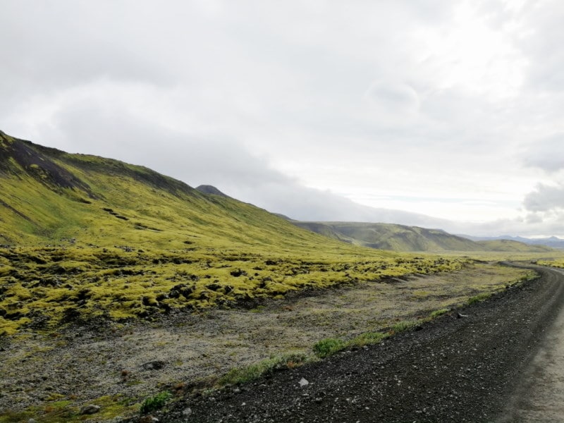 Paysage à côté de Reykjavik