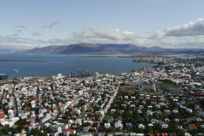 Helicoptère de Reykjavik