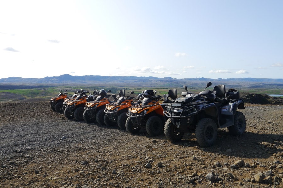 Tour en quad en Islande