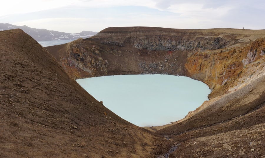 Caldeira d'Askja et Viti