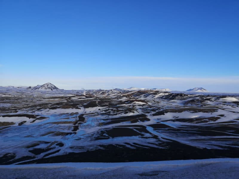 Hverfjall vue de Krafla