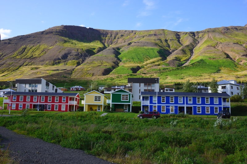 Siglufjordur en été