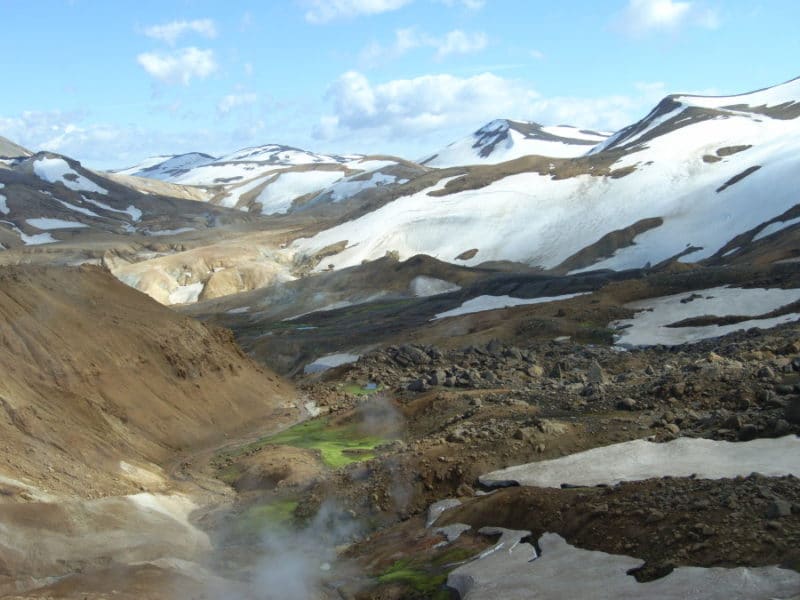 Vallée dans Kerlingarfjöll