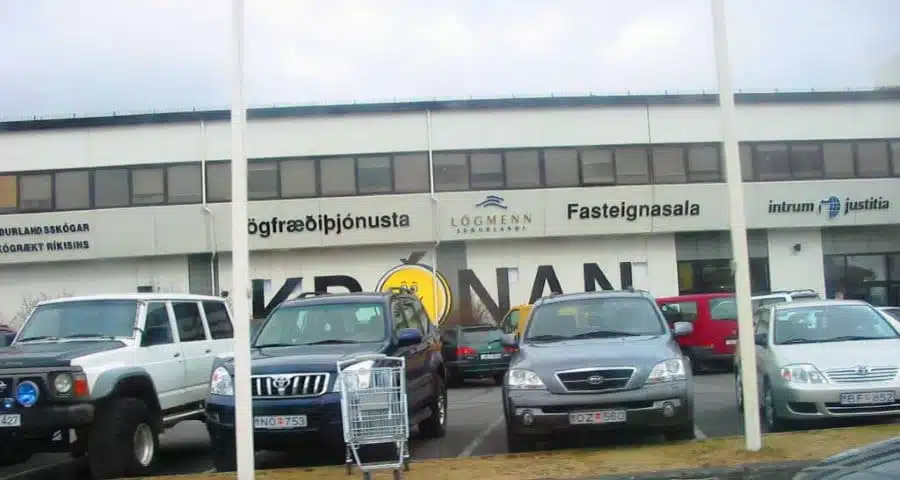 Supermarché en Islande