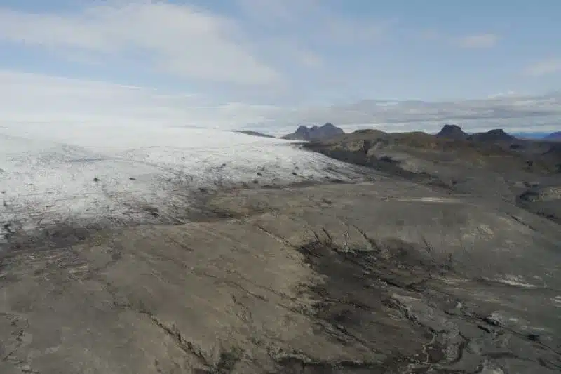Langjokull langue glaciaire