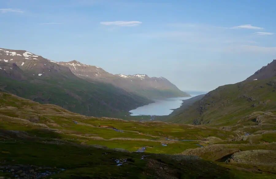 Mjoifjordur fjord