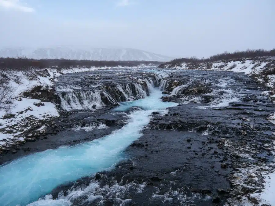 Gullfoss en automne