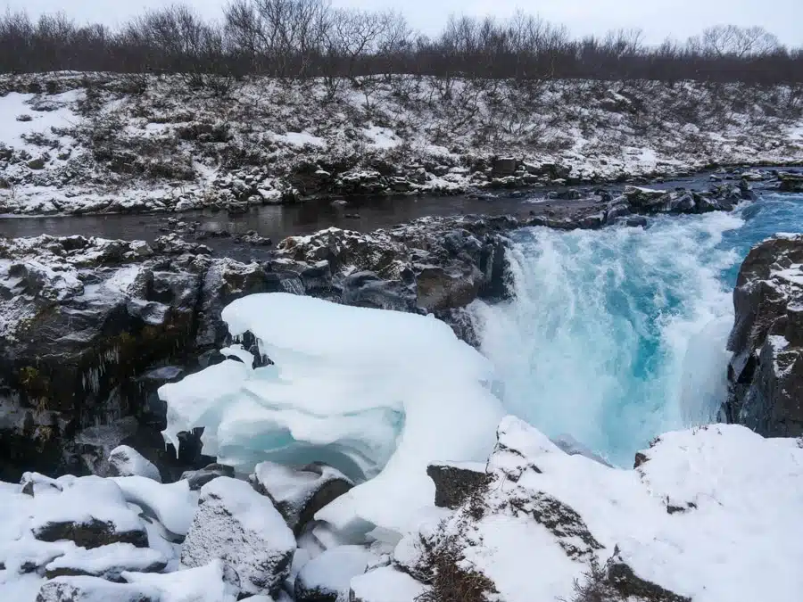 Cascades avant Bruarfoss