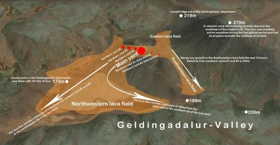 Eruption à Geldingadalur