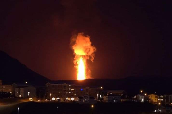 Eruption volcanique