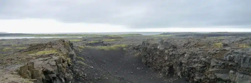 Pont entre les deux plaques Reykjanes