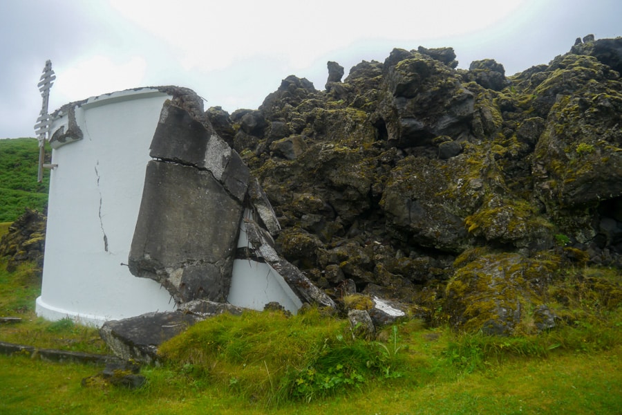 Heimaey coulée de lave Heimaey coulée de lave