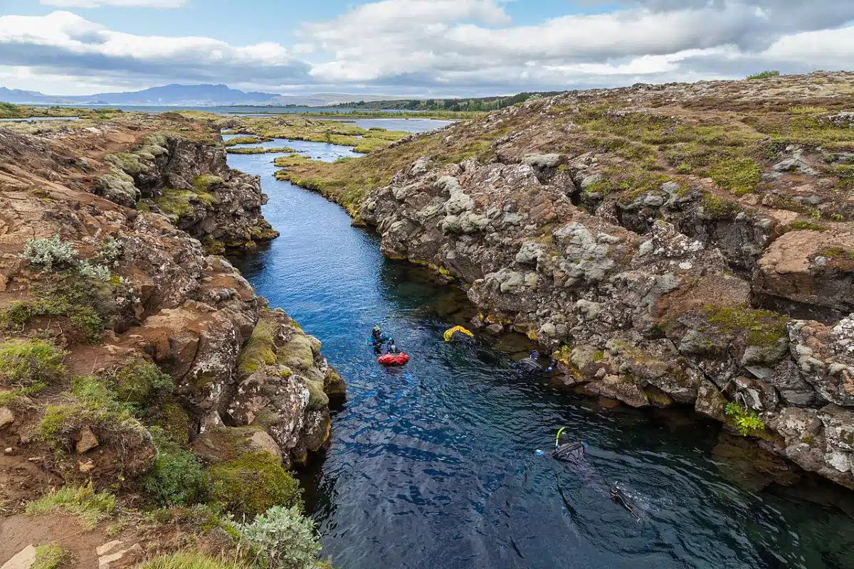 Plongée islande