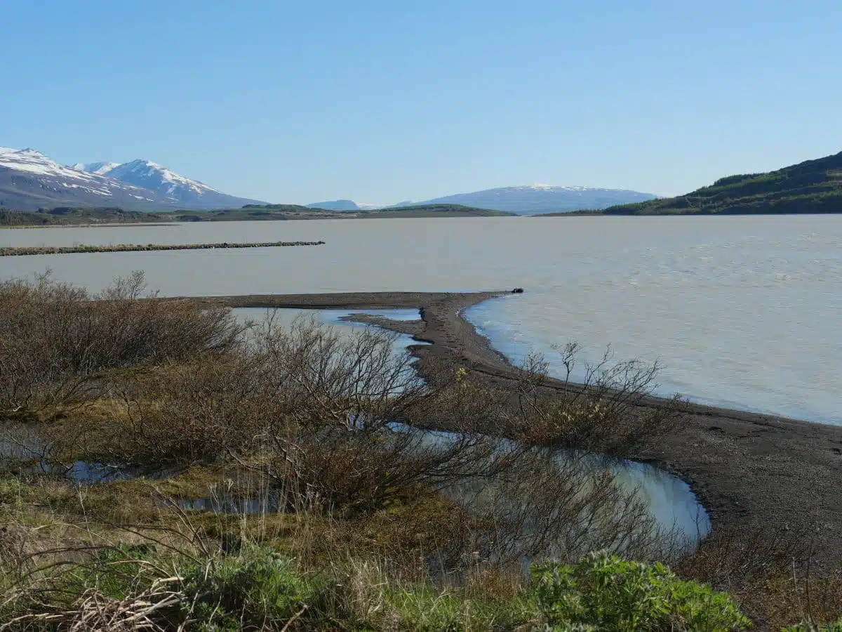Egilsstadir et le lac