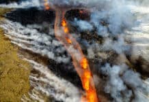 Une troisième éruption volcanique dans la péninsule de Reykjanes – Suivi de l’éruption Eruption Volcan Litli Hrut