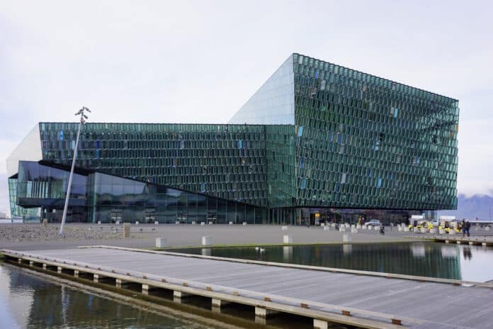 Reykjavik et l'Harpa