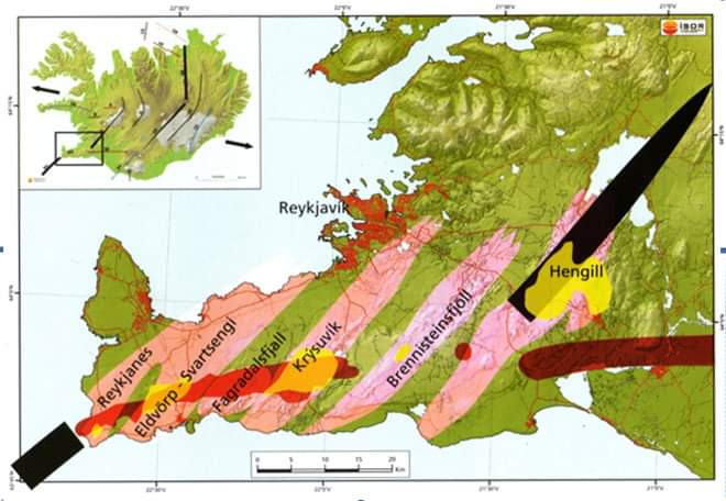 Système volcanique Reykjanes