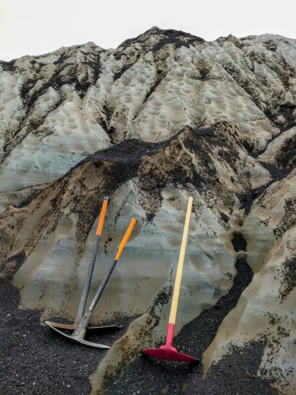 Grotte de glace de Katla outil