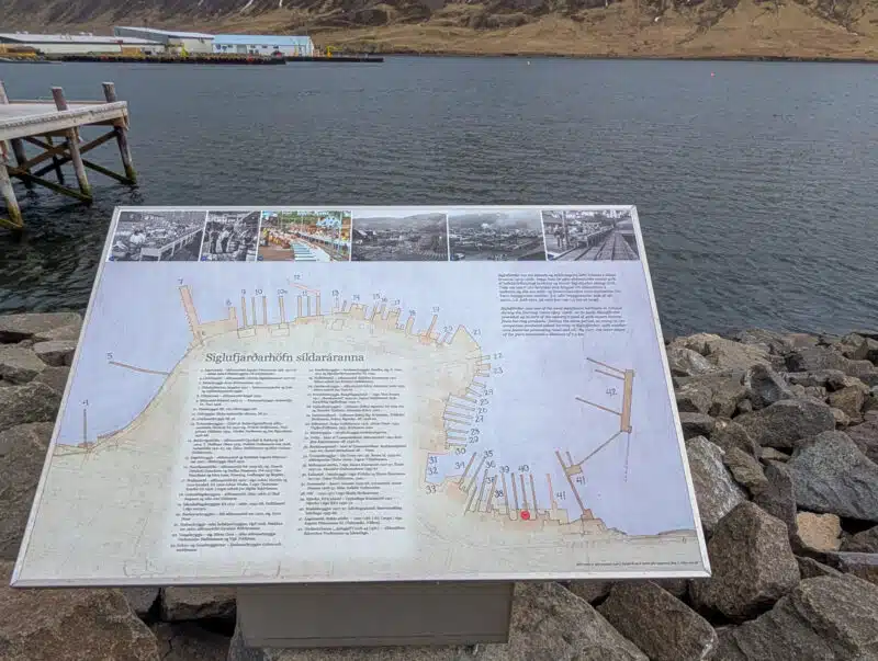 L'ancien port de Siglufjordur