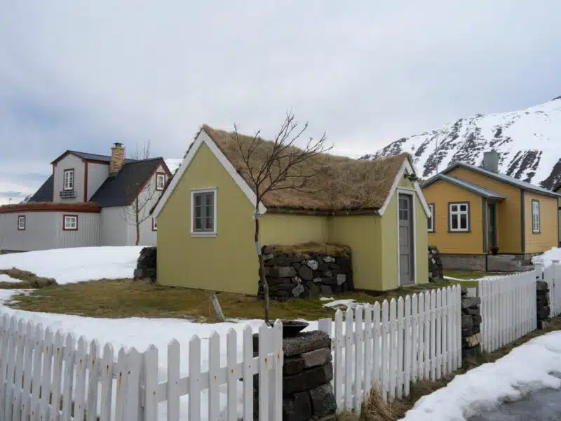 vielles maisons de Siglufjordur