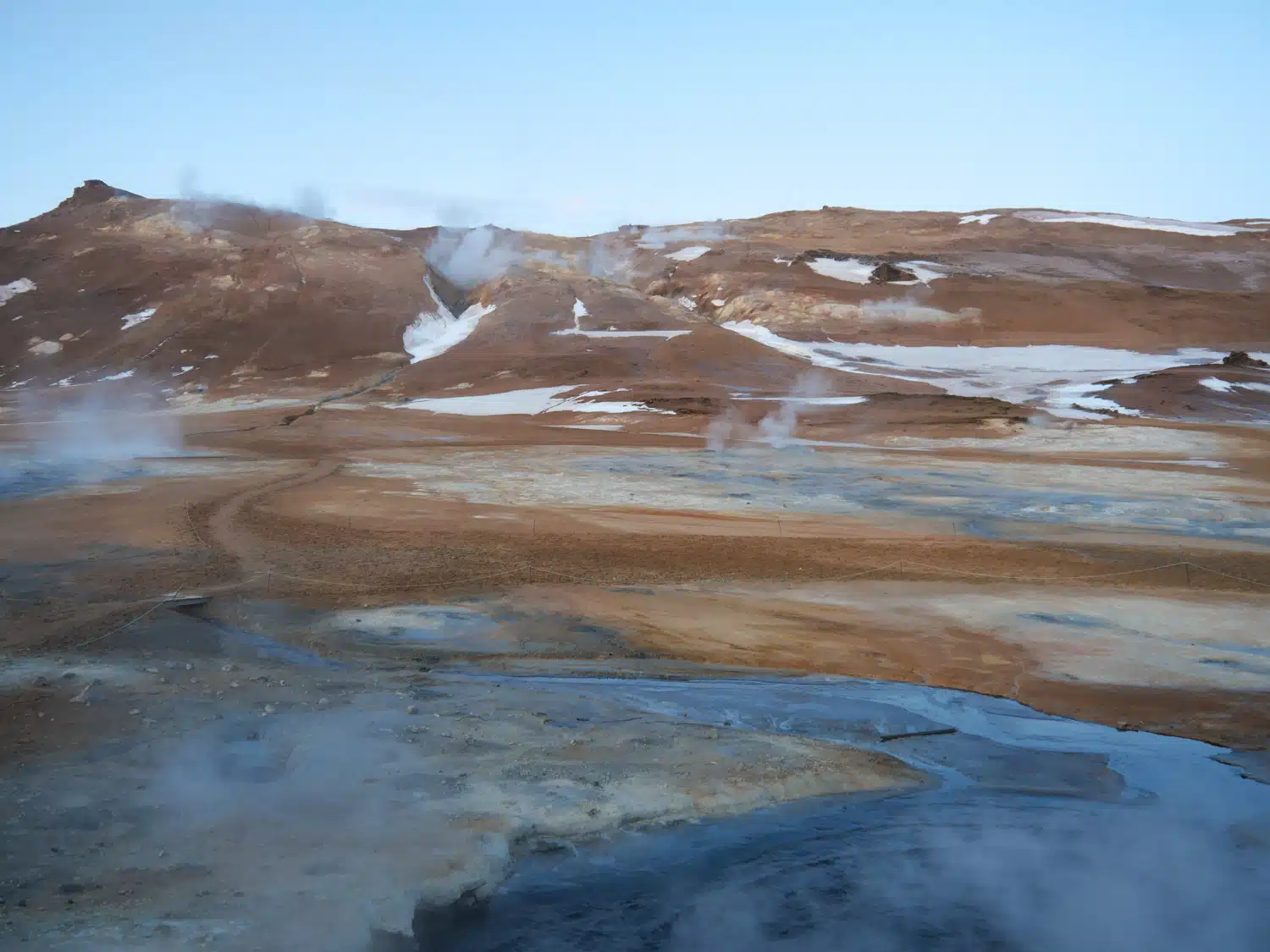 Hverir geothermique