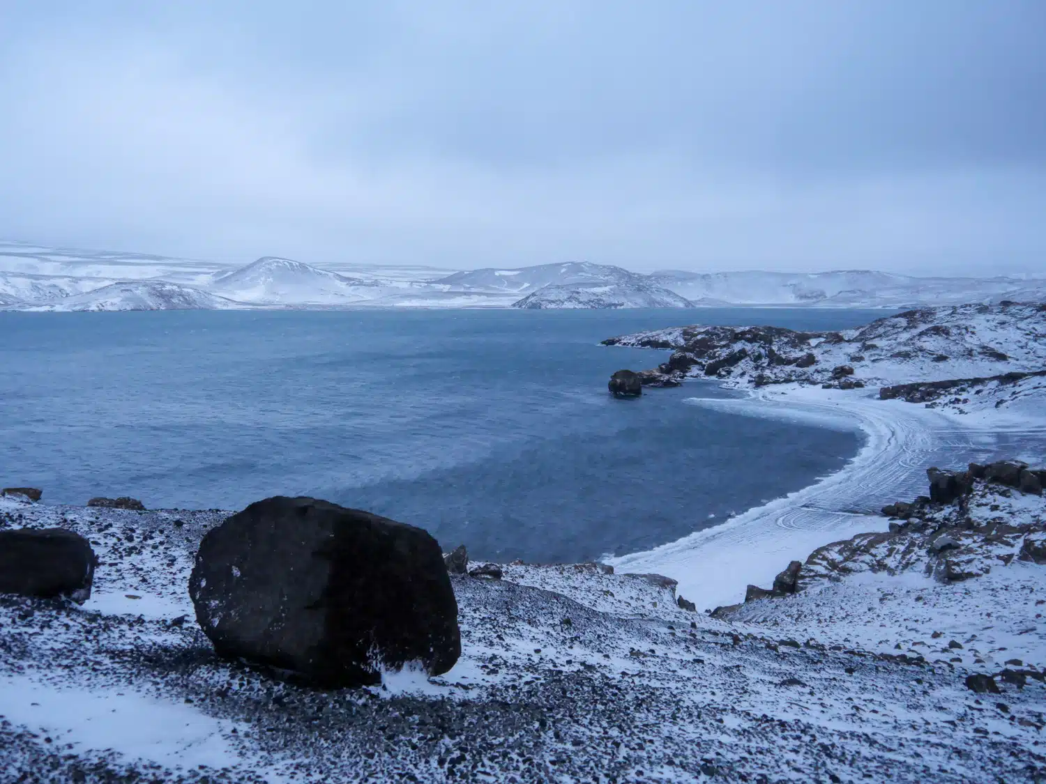 Kleifarvatn hiver