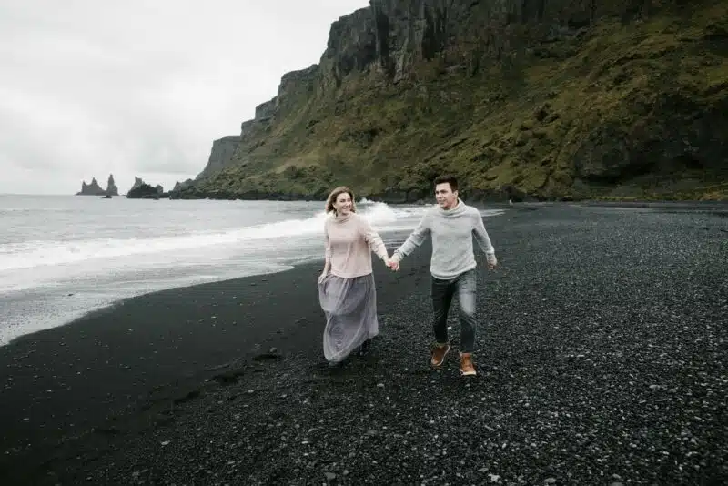 Plage de Vik en Islande