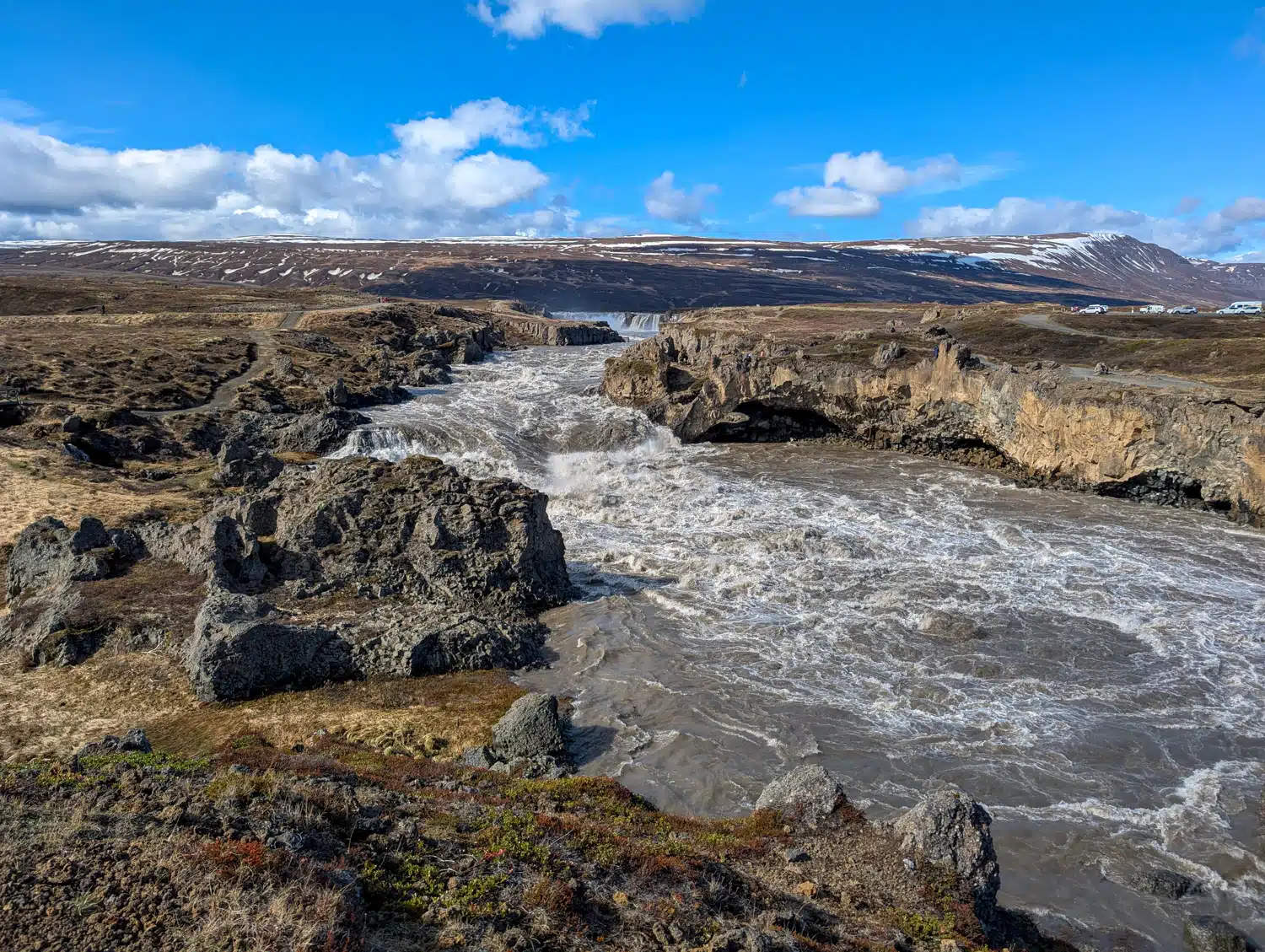 Skjálfandafljót, Godafoss et Geitafoss
