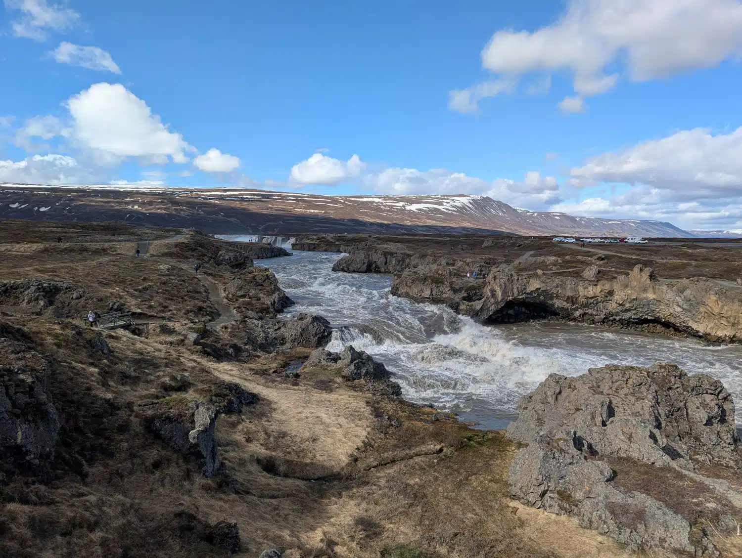 Skjálfandafljót et Godafoss