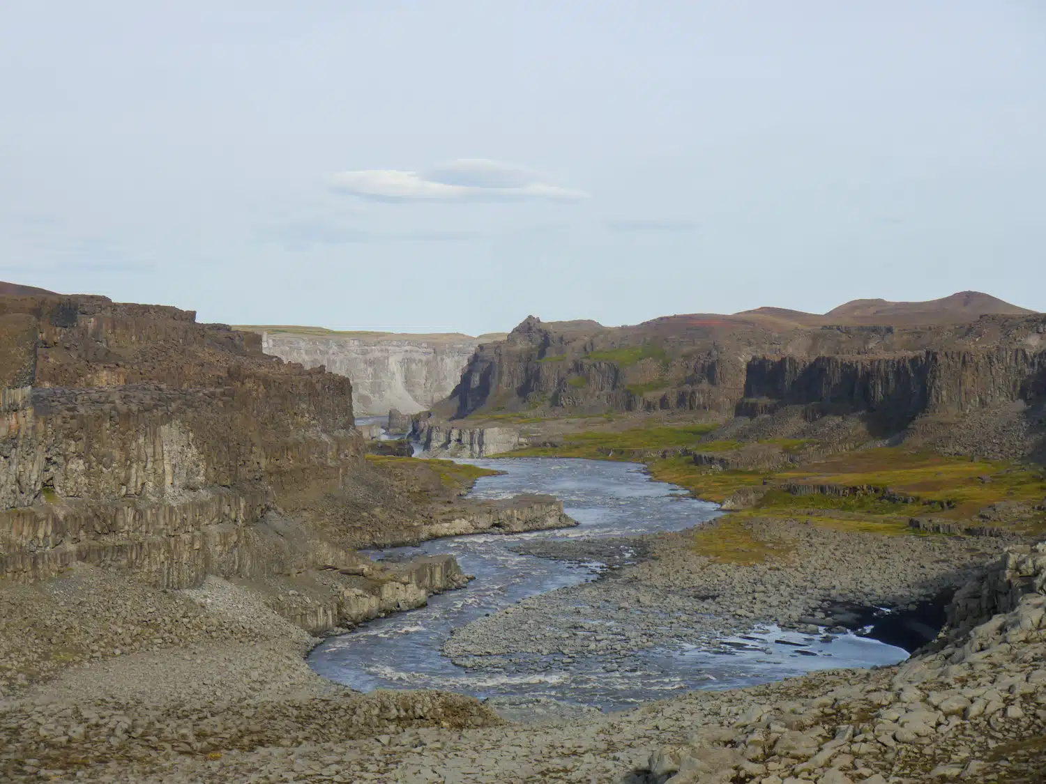 canyon avant Dettifoss