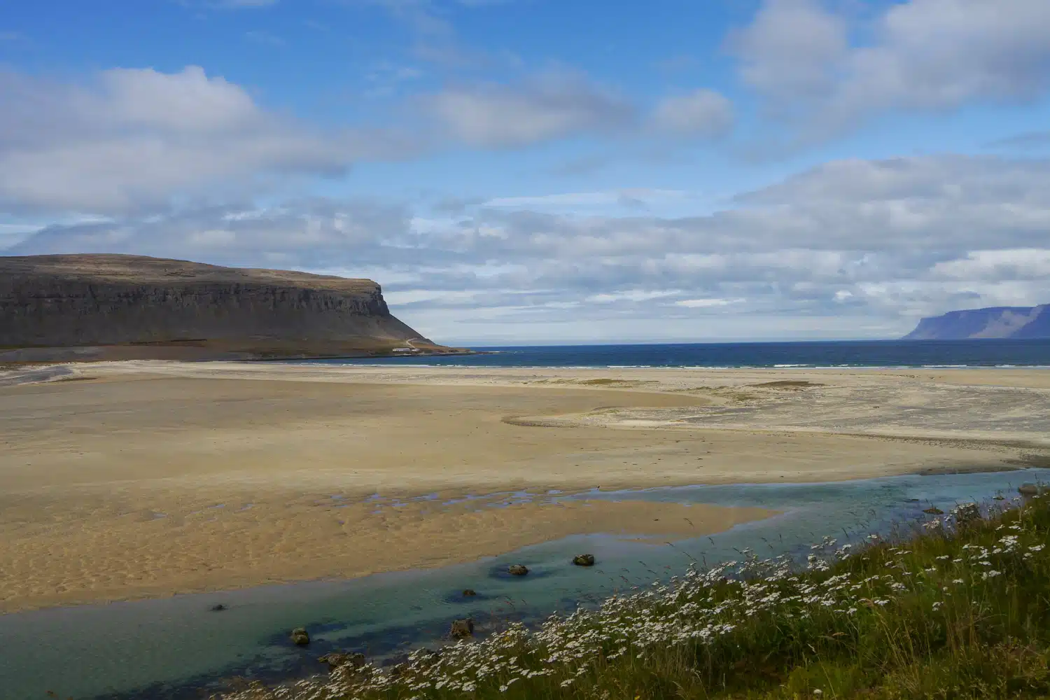 Plage vers Bjargtangar