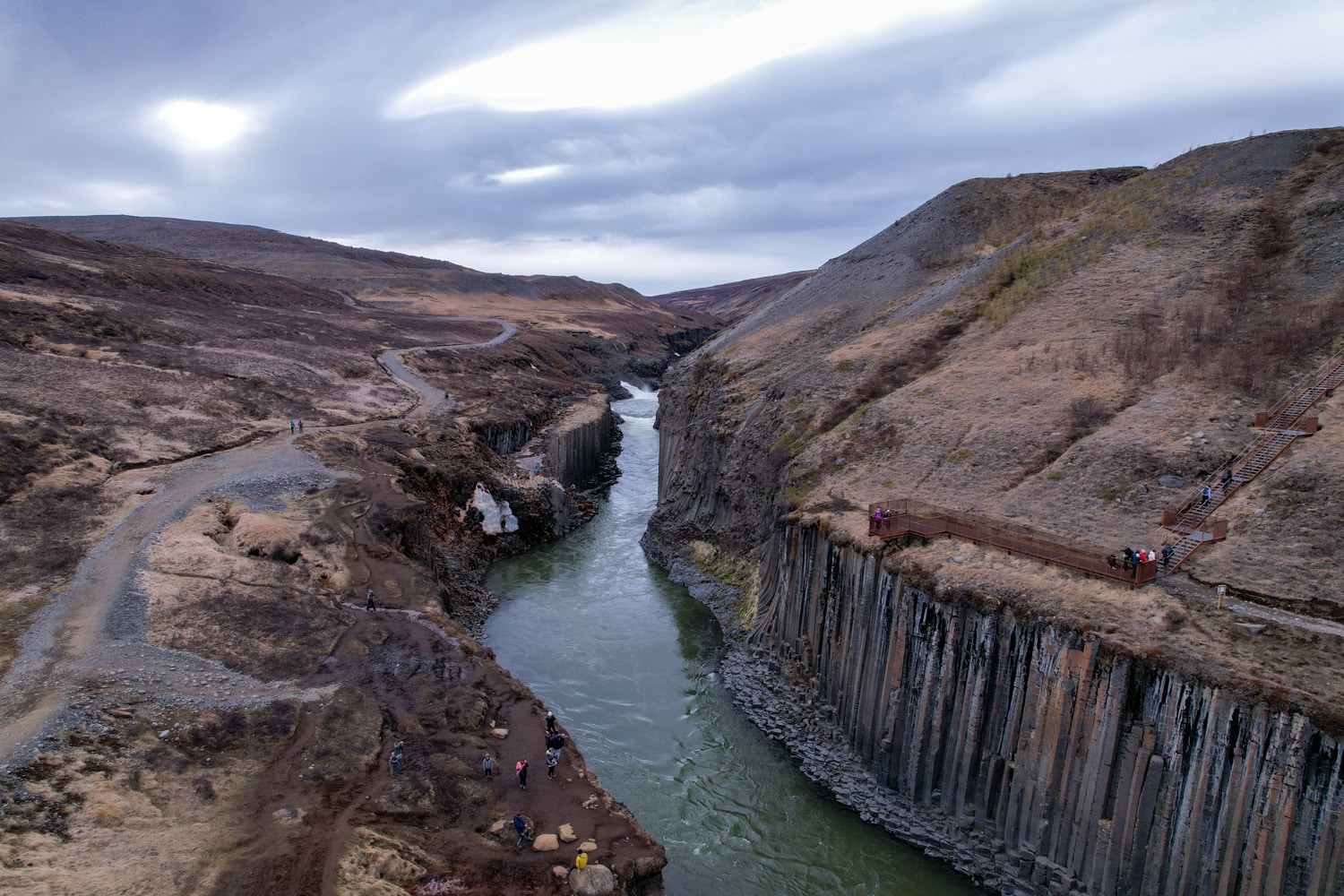 Studlagil-canyon Studlagil-canyon