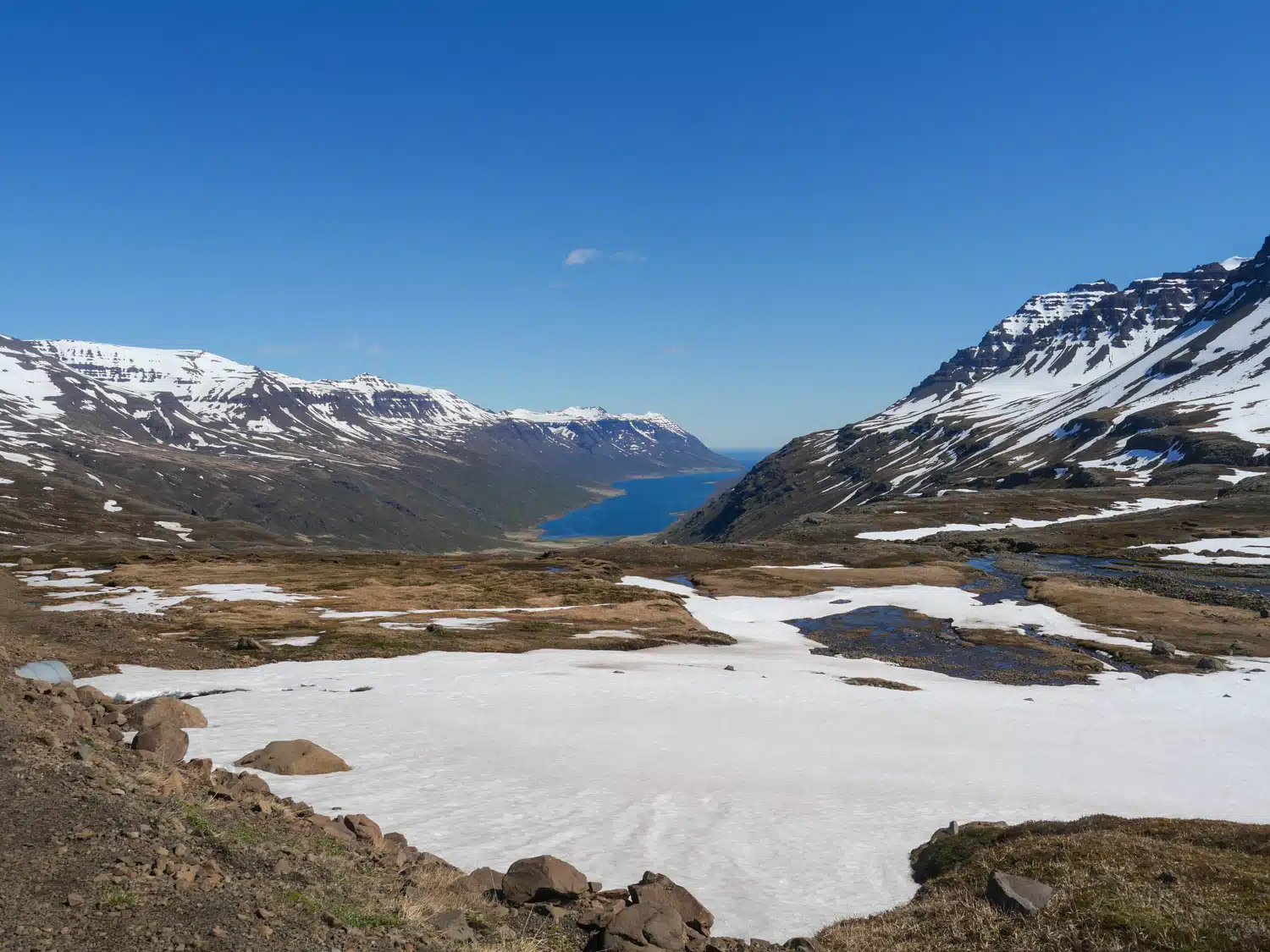 Vue du Mjóifjörður