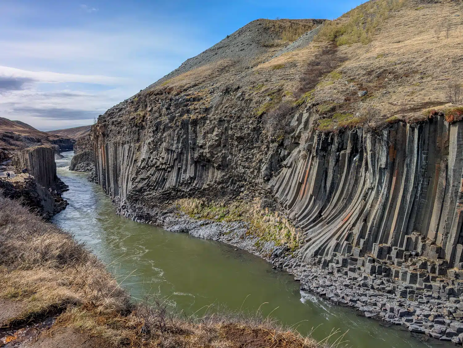 vue sur Stuðlagil